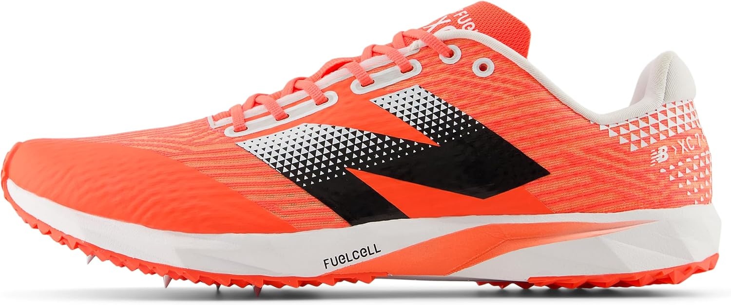 image:imageNew Balance Unisex Adult FuelCell Xc7 V5 Cross Trainer ShoesUrgent RedBlackWhite