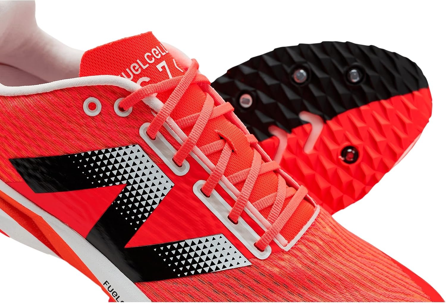 image:imageNew Balance Unisex Adult FuelCell Xc7 V5 Cross Trainer ShoesUrgent RedBlackWhite