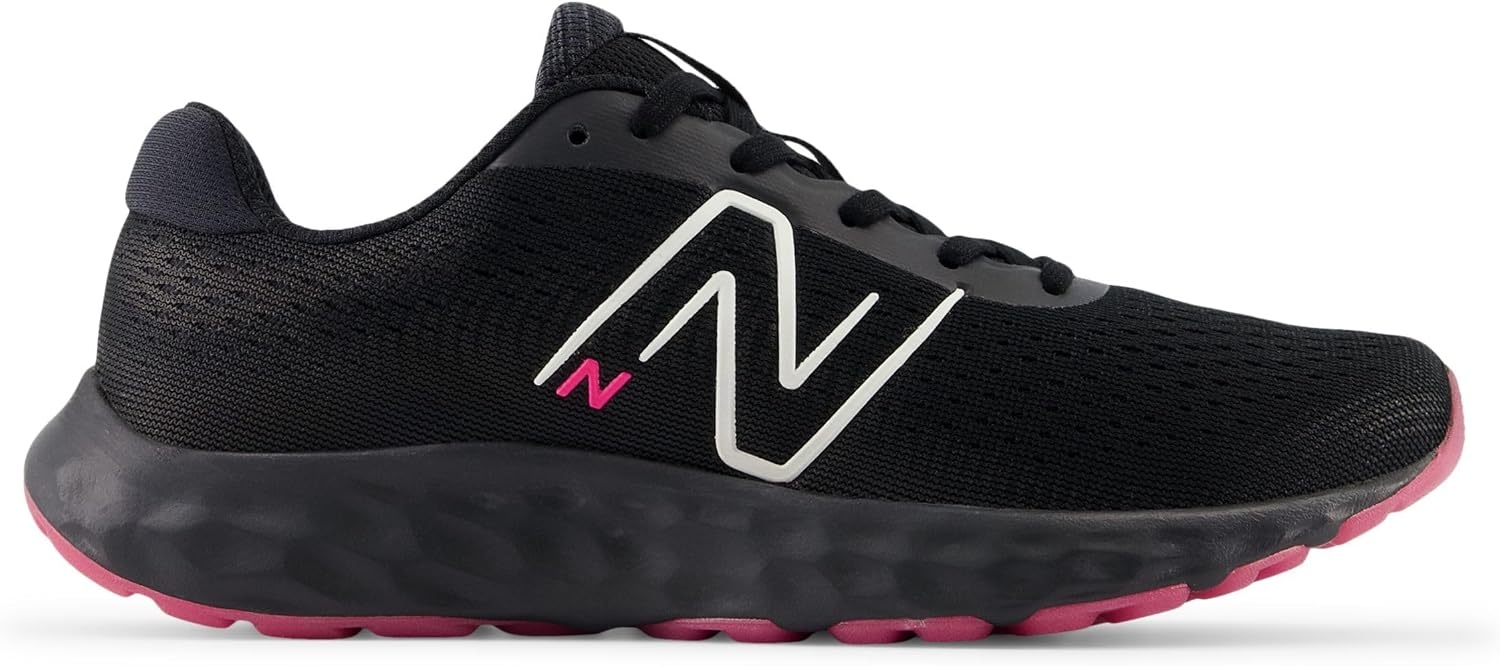 image:imageNew Balance Womens 520 V8 ShoesBlackHipinkPhantom