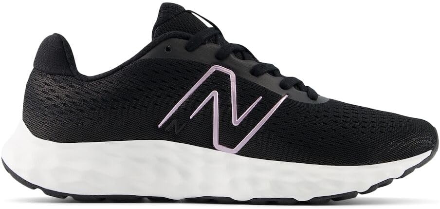 image:imageNew Balance Womens 520 V8 ShoesBlackPink MetallicWhite