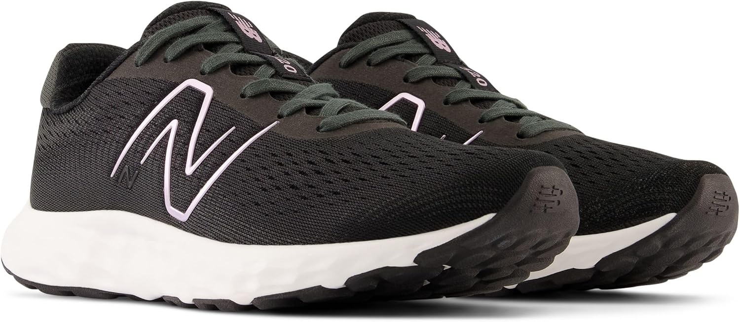 image:imageNew Balance Womens 520 V8 ShoesBlackWhite