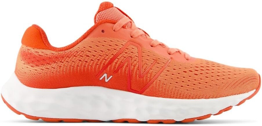image:imageNew Balance Womens 520 V8 ShoesNeo FlameSilver MetallicGulf Red