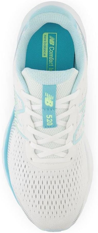 image:imageNew Balance Womens 520 V8 ShoesWhiteIce Blue