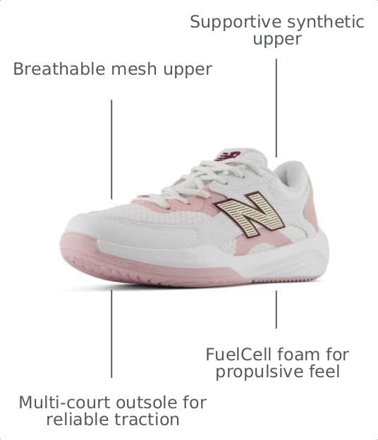 image:imageNew Balance Womens 696v7Nb 103 WhitePink Chalk