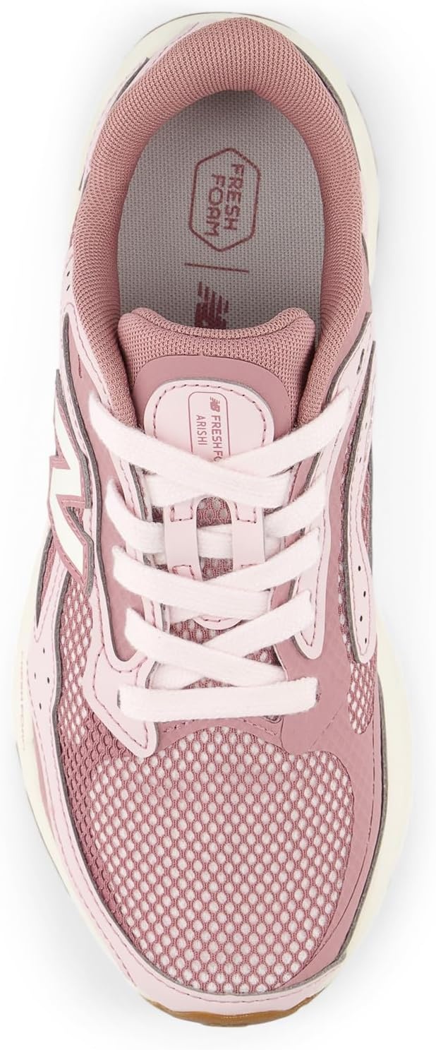 image:imageNew Balance Womens Fresh Foam Arishi V4 Tiralux Road Running ShoesPink SaltRosewood