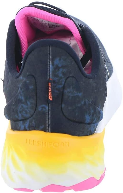 image:imageNew Balance Womens Fresh Foam Roav V2 SneakerBlackVibrant Orange