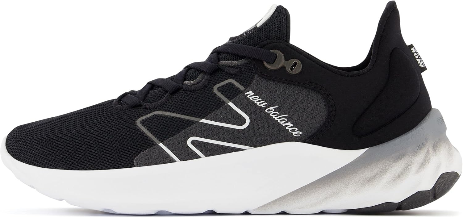 image:imageNew Balance Womens Fresh Foam Roav V2 SneakerBlackWhite
