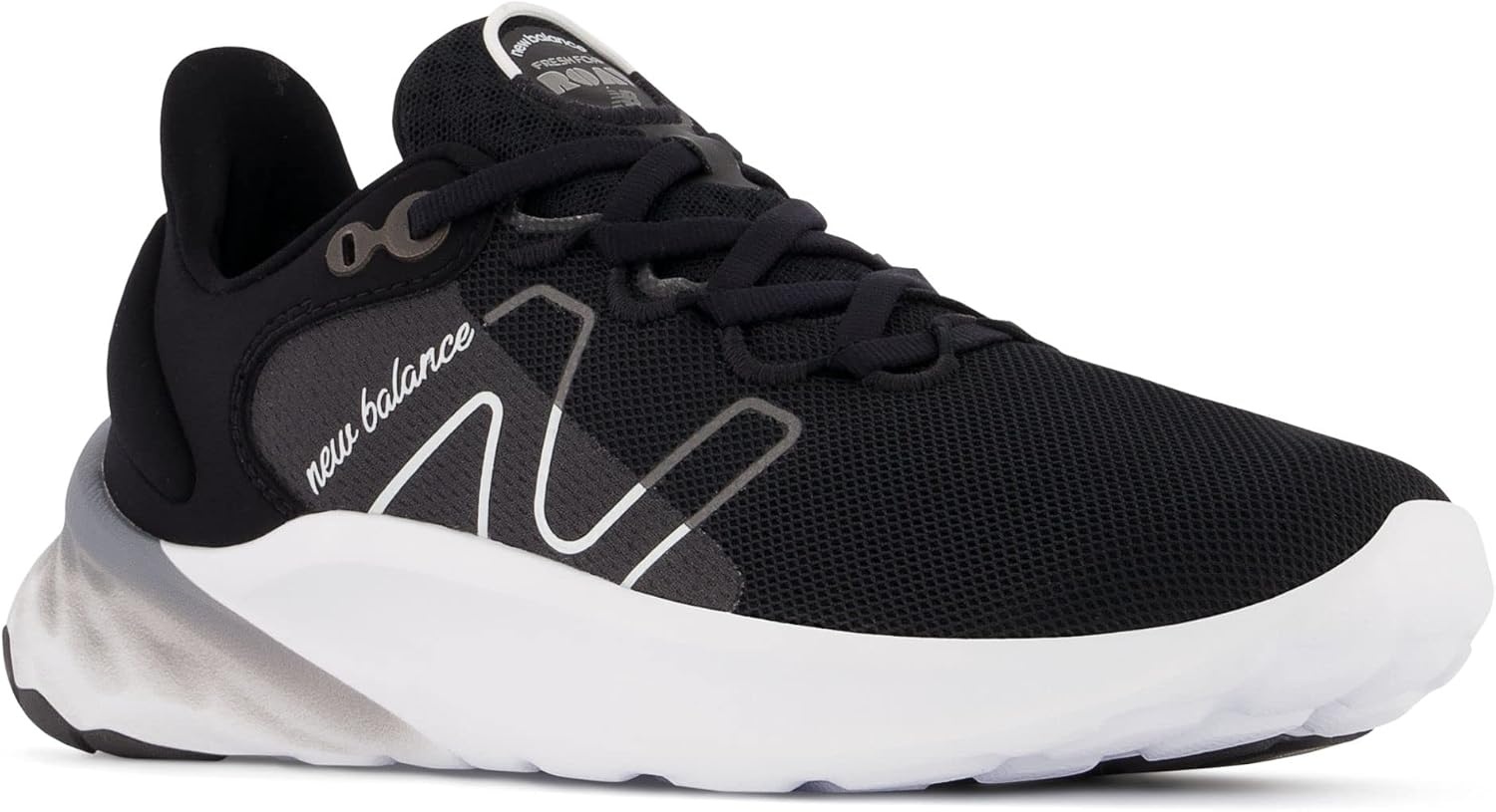 image:imageNew Balance Womens Fresh Foam Roav V2 SneakerBlackWhite