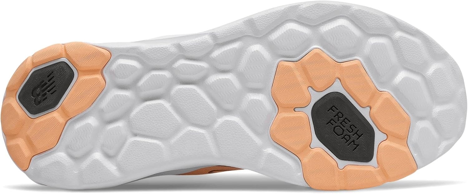 image:imageNew Balance Womens Fresh Foam Roav V2 SneakerOrangeBlackWhite
