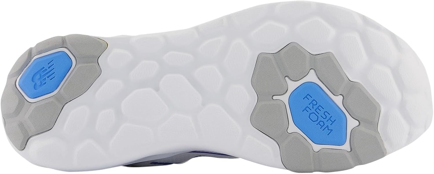 image:imageNew Balance Womens Fresh Foam Roav V2 SneakerWhiteLight AluminumInfinity Blue
