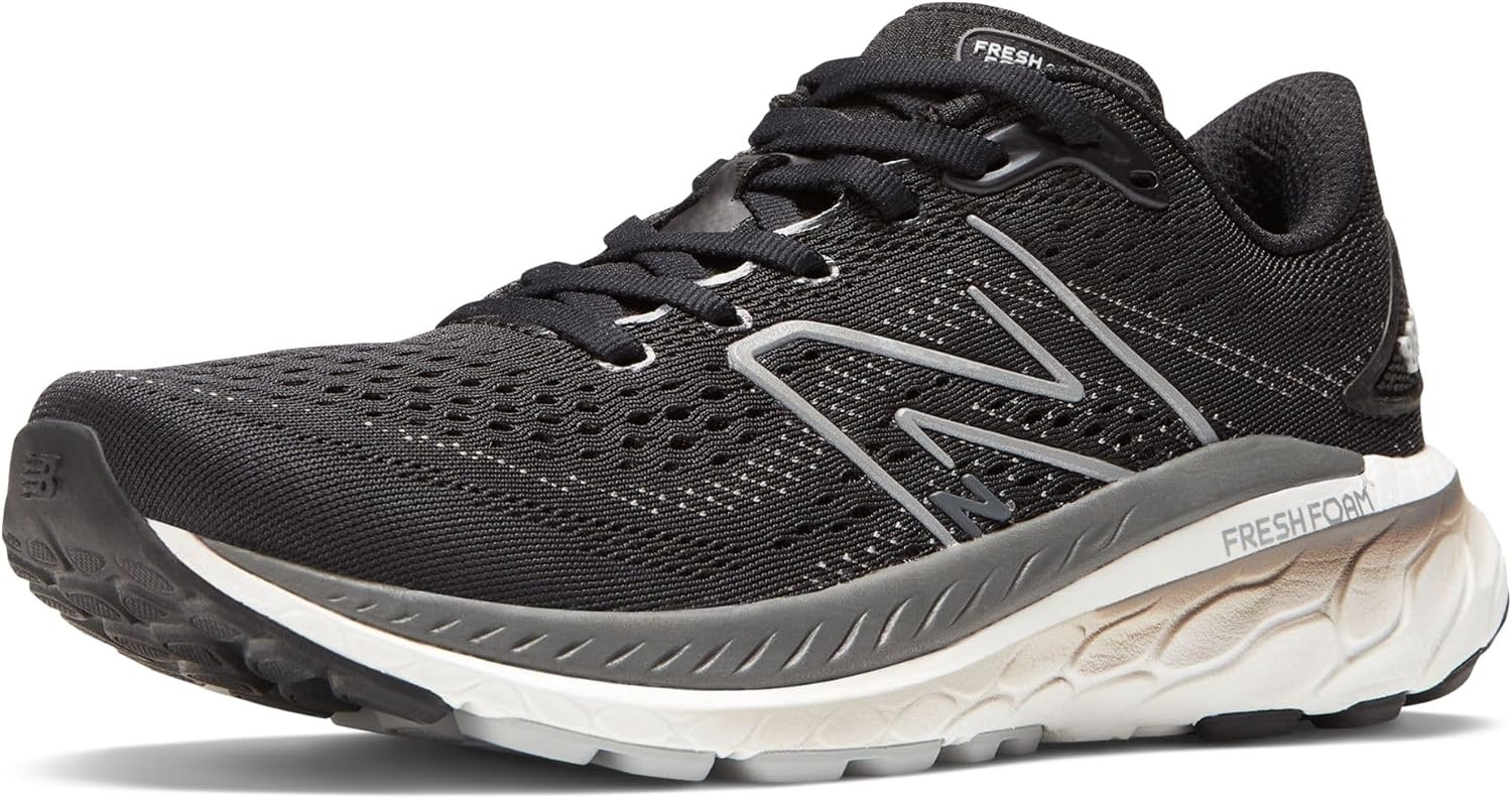 image:imageNew Balance Womens Fresh Foam X 860 V13BlackWhiteCastlerock