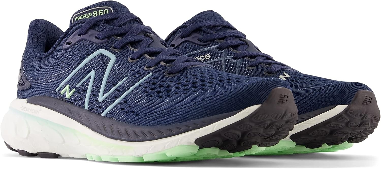 image:imageNew Balance Womens Fresh Foam X 860 V13Nb NavyBleach BlueGreen Aura