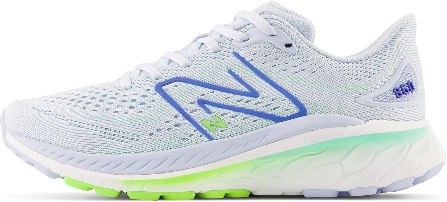 image:imageNew Balance Womens Fresh Foam X 860 V13StarlightPixel GreenBright Lapis