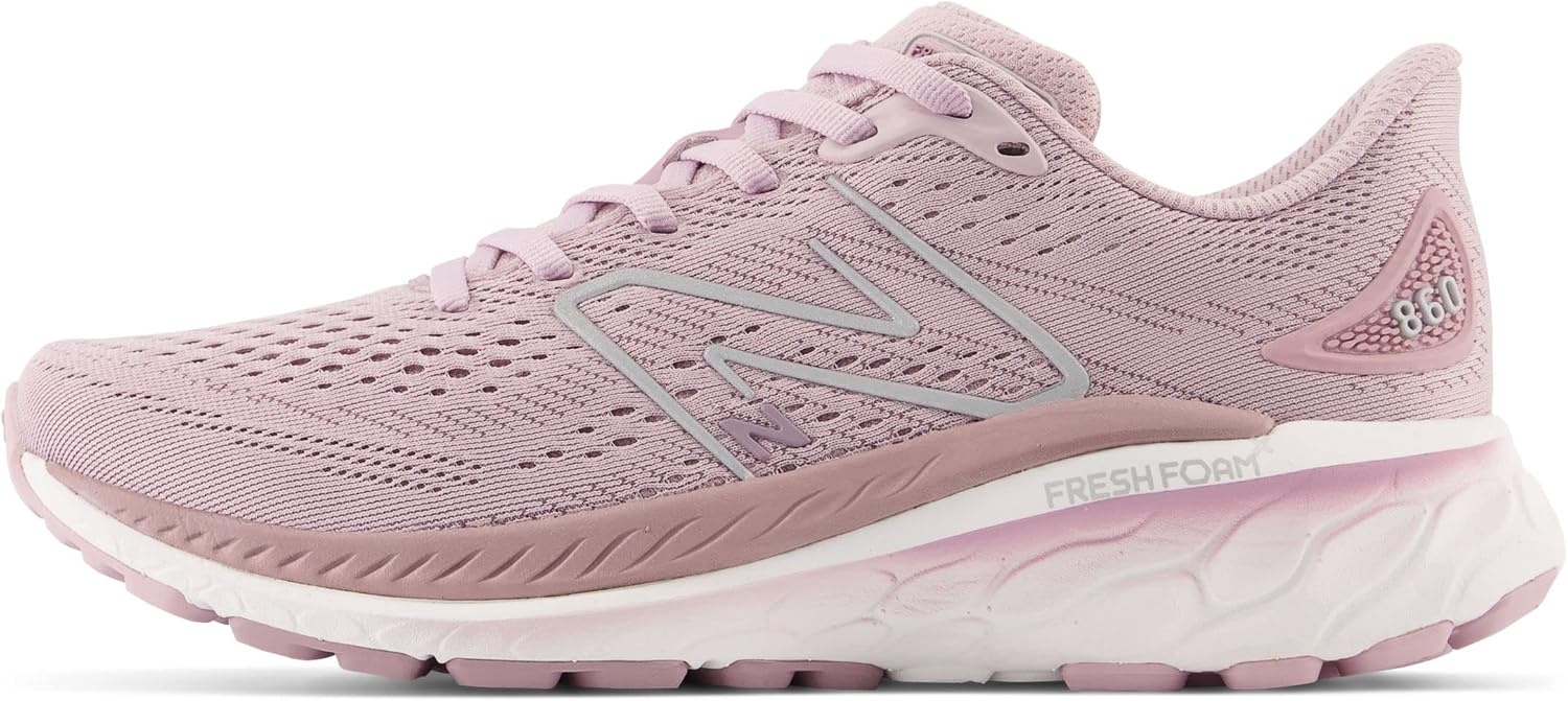 image:imageNew Balance Womens Fresh Foam X 860 V13Violet ShadowLilac ChalkSilver Metallic