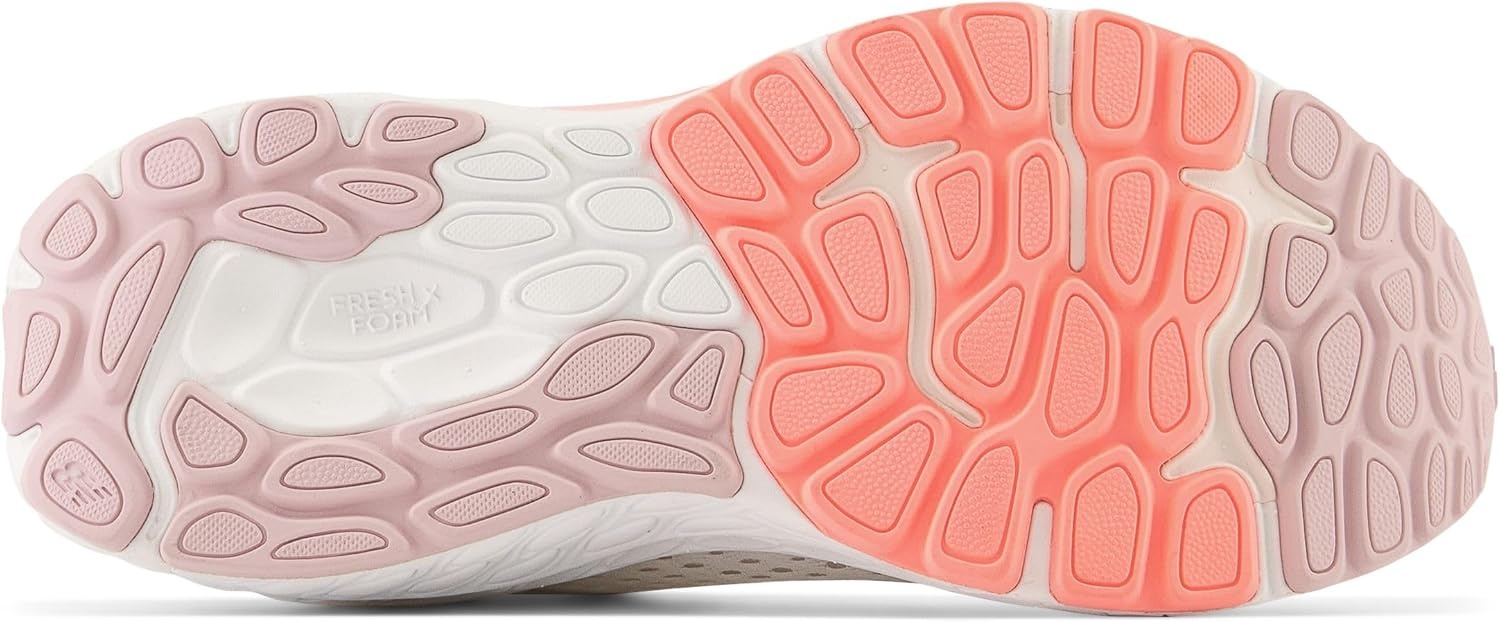 image:imageNew Balance Womens Fresh Foam X 860 V13WhiteLight Gold MetallicGrapefruit