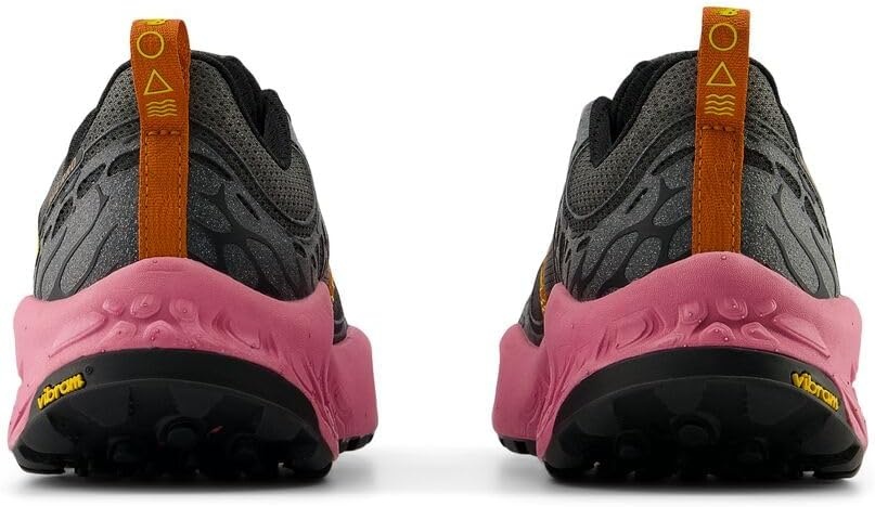 image:imageNew Balance Womens Fresh Foam X Hierro V8BlackReal PinkGinger Lemon