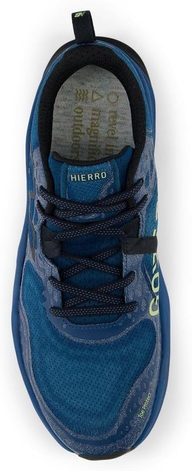 image:imageNew Balance Womens Fresh Foam X Hierro V8Deep SeaBlackEverglade Green