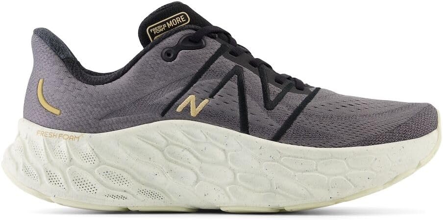 image:imageNew Balance mens Fresh Foam X More V4BlackCastlerockTurtledove