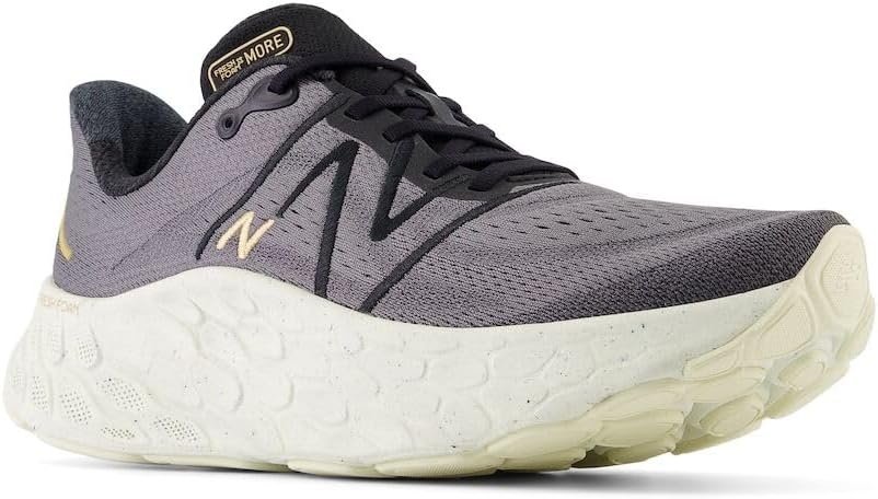 image:imageNew Balance mens Fresh Foam X More V4BlackCastlerockTurtledove