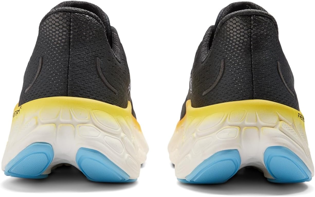 image:imageNew Balance mens Fresh Foam X More V4BlackCoastal BlueGinger Lemon