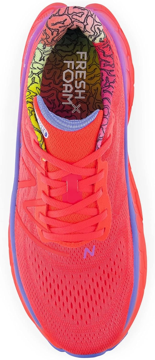 image:imageNew Balance mens Fresh Foam X More V4Electric RedBright Lapis