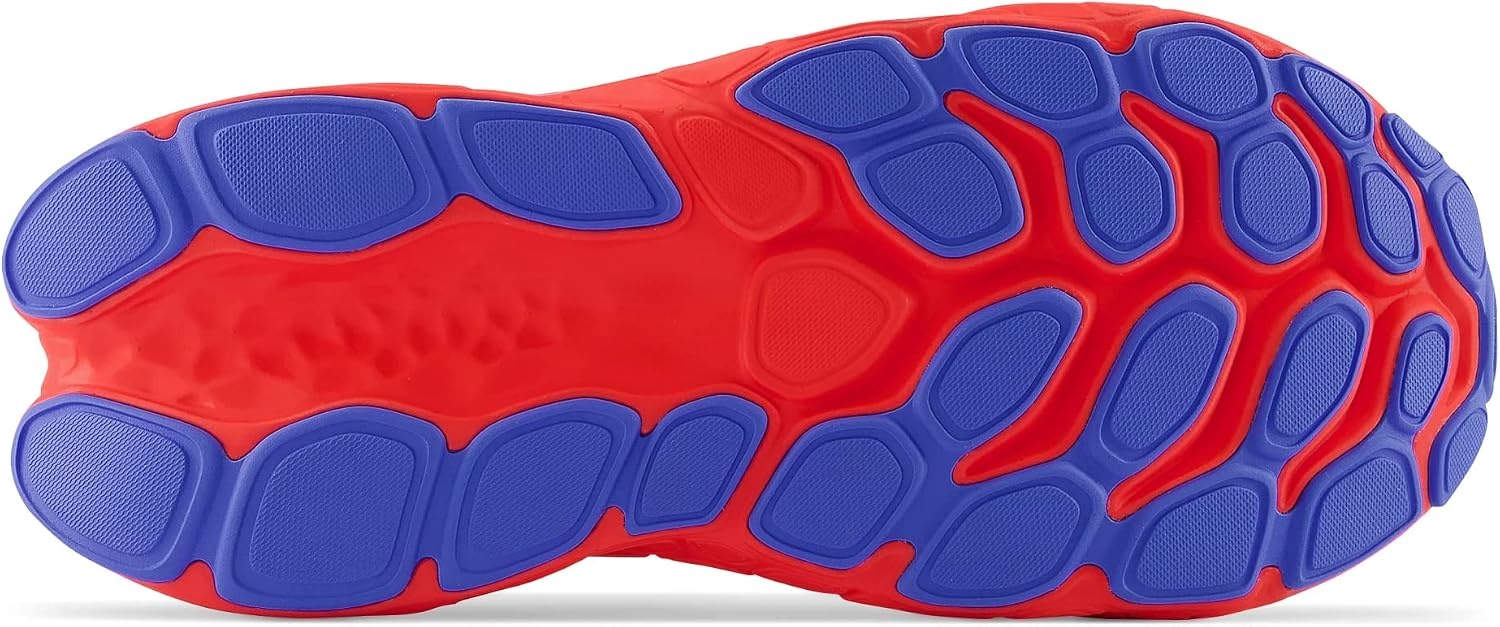 image:imageNew Balance mens Fresh Foam X More V4Electric RedBright Lapis