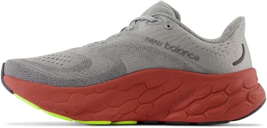 image:imageNew Balance mens Fresh Foam X More V4Harbor GreyBrick Red