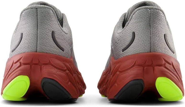 image:imageNew Balance mens Fresh Foam X More V4Harbor GreyBrick Red