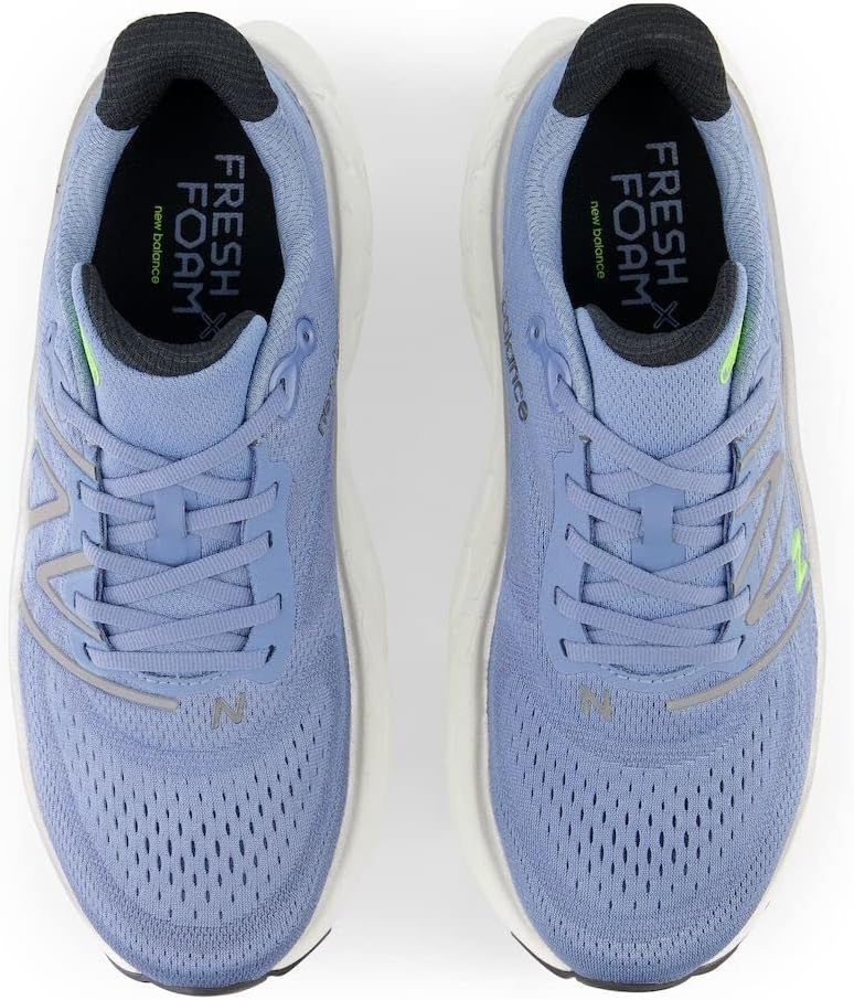 image:imageNew Balance mens Fresh Foam X More V4Mercury BlueDark Silver Metallic