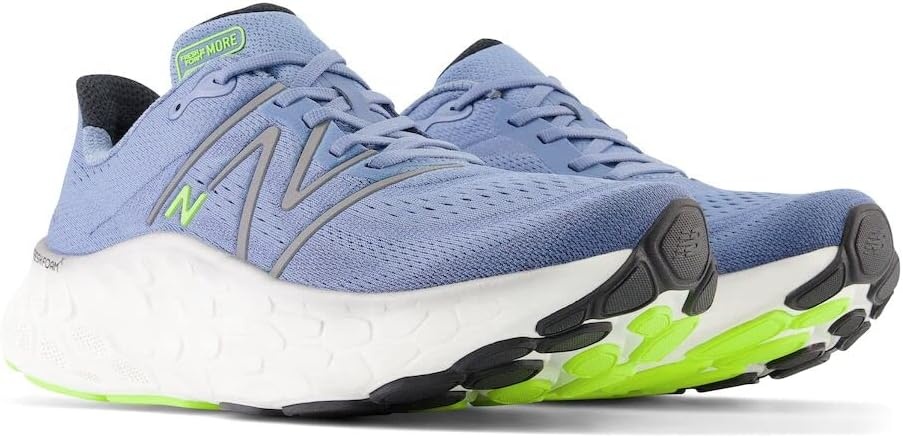 image:imageNew Balance mens Fresh Foam X More V4Mercury BlueDark Silver Metallic