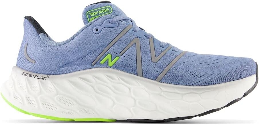 image:imageNew Balance mens Fresh Foam X More V4Mercury BlueDark Silver Metallic