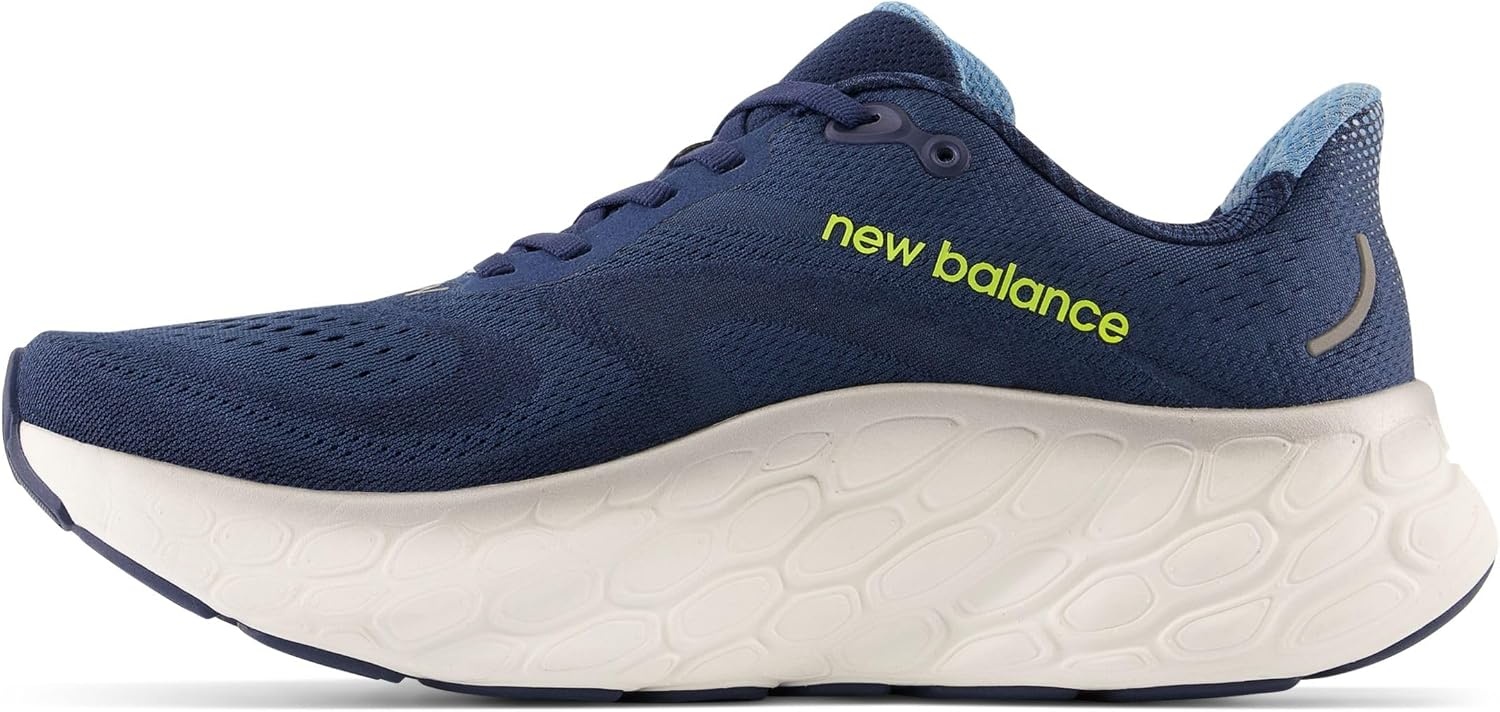 image:imageNew Balance mens Fresh Foam X More V4Nb NavyCosmic PineappleHeritage Blue