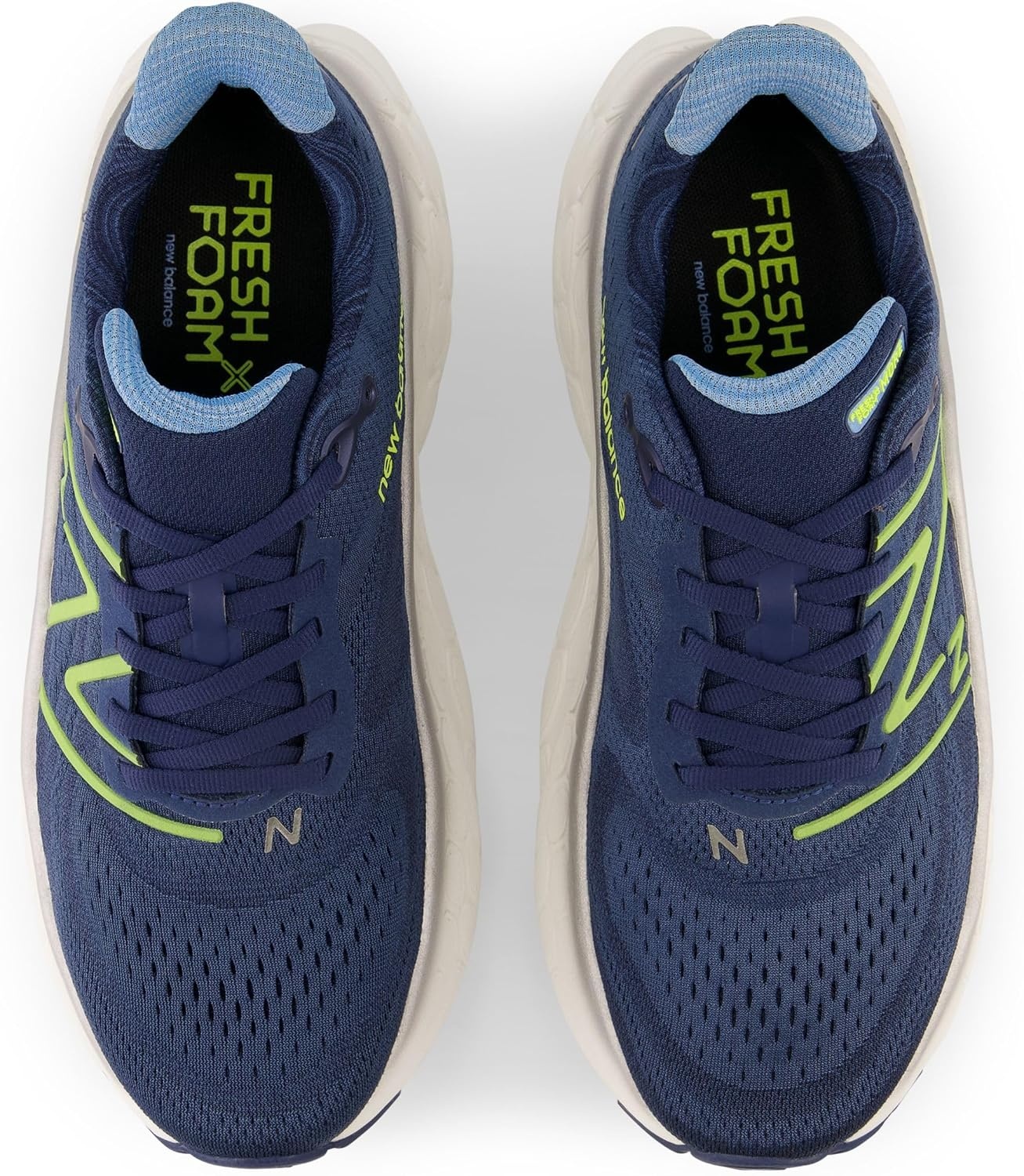 image:imageNew Balance mens Fresh Foam X More V4Nb NavyCosmic PineappleHeritage Blue