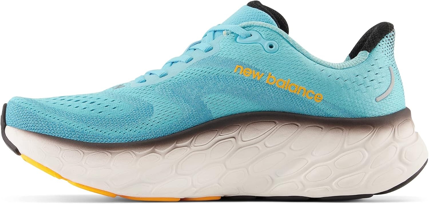 image:imageNew Balance mens Fresh Foam X More V4Summer AquaBlackHot Marigold