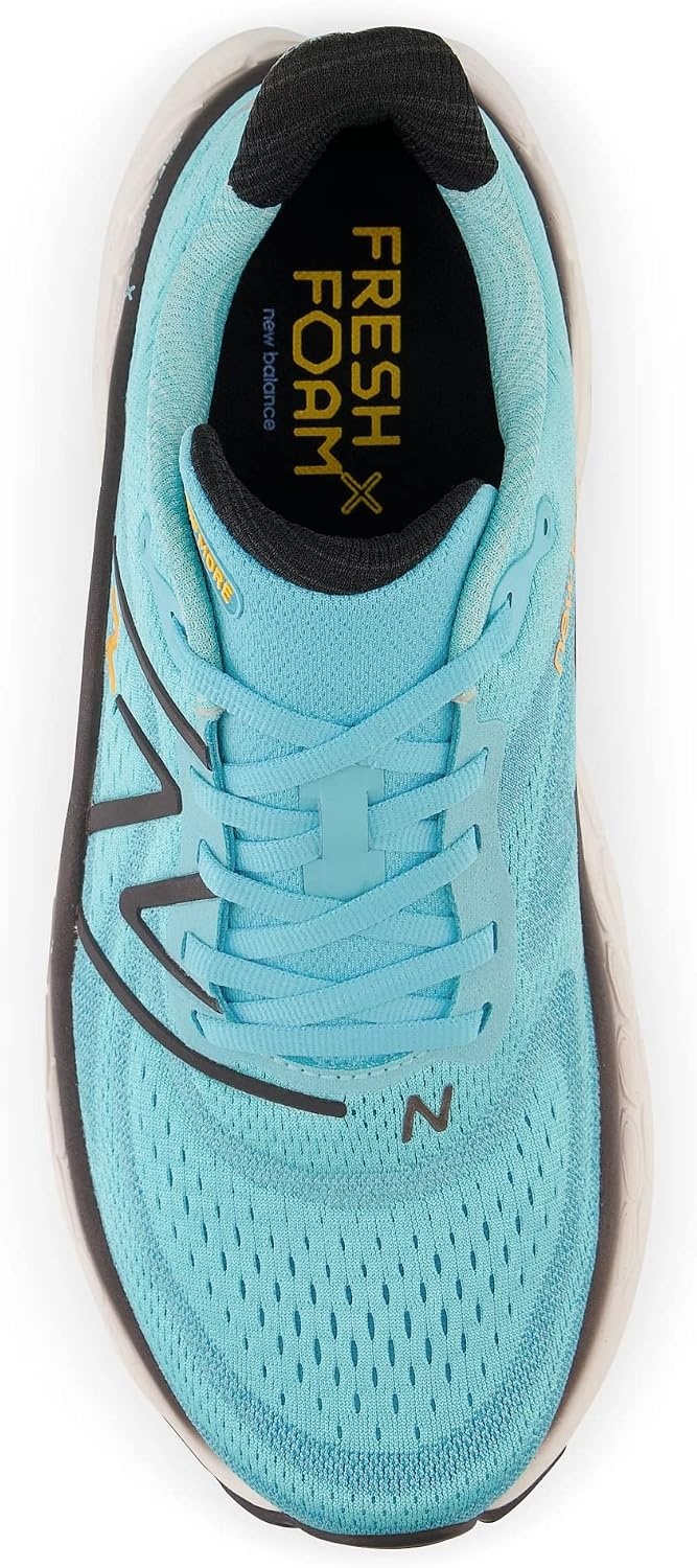 image:imageNew Balance mens Fresh Foam X More V4Summer AquaBlackHot Marigold