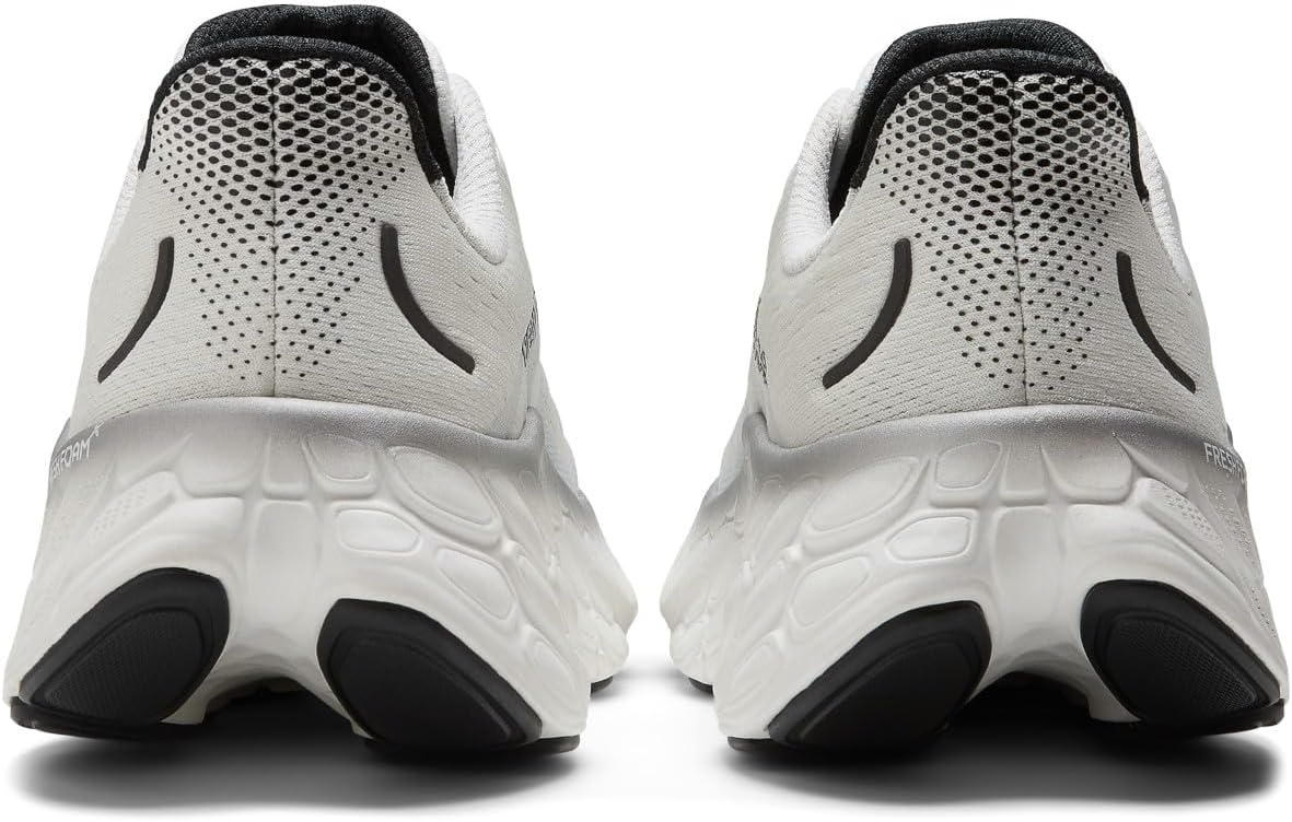 image:imageNew Balance mens Fresh Foam X More V4WhiteBlack MetallicBlack