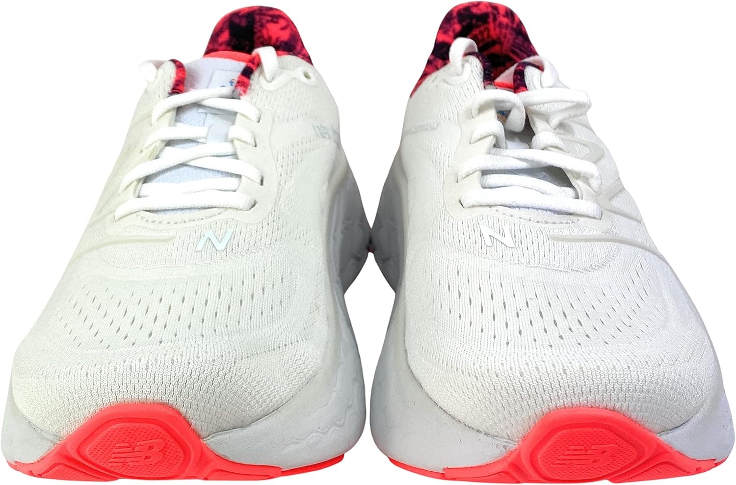 image:imageNew Balance mens Fresh Foam X More V4WhiteElectric Red