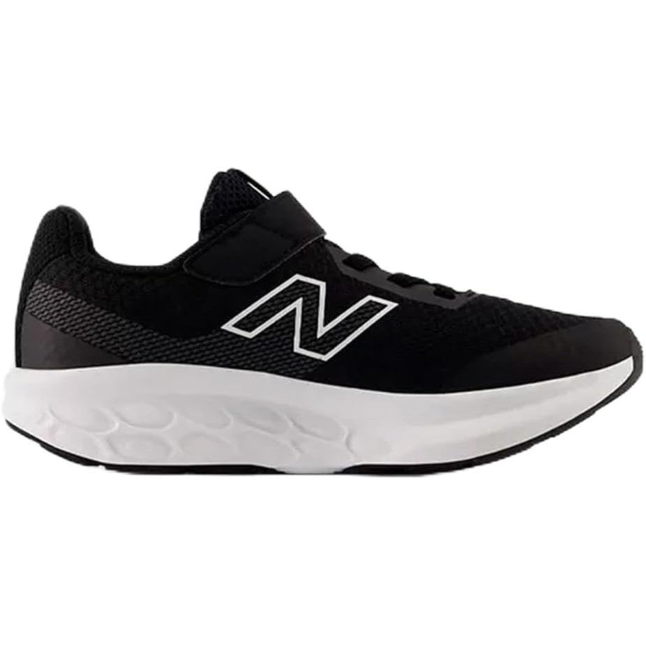 image:imageNew Balance Kids 520 Hook amp Loop Running Shoe Little KidBlackNb 103 White