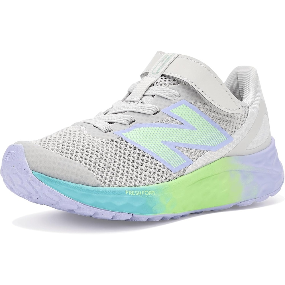 image:imageNew Balance Kids Fresh Foam Arishi V4 BungeeGrey MatterDaybreakCosmic Jade