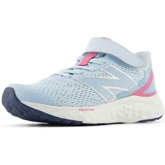 image:imageNew Balance Kids Fresh Foam Arishi V4 BungeeQuarry BlueReal PinkChrome Blue
