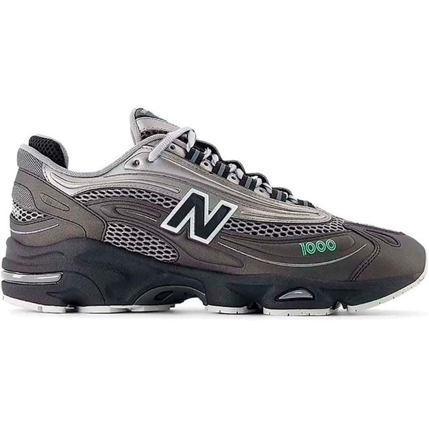 image:imageNew Balance Mens 1000 SneakersBlackGreyblack
