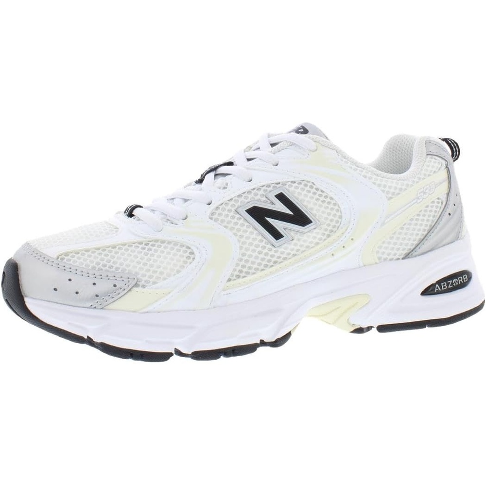 image:imageNew Balance Mens 530 Walking ShoesShell WhiteBeigeCore White