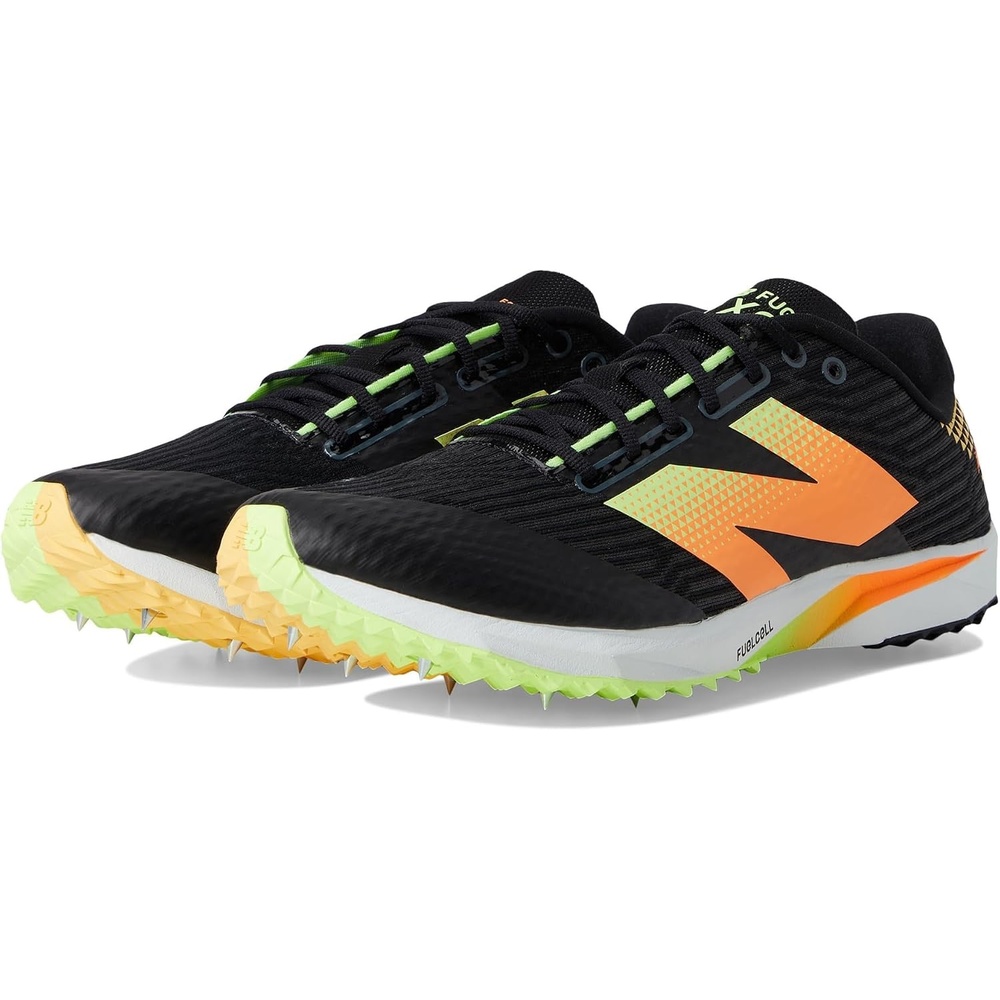 image:imageNew Balance Unisex Adult FuelCell Xc7 V5 Cross Trainer ShoesBlackBleached Lime Glo 2