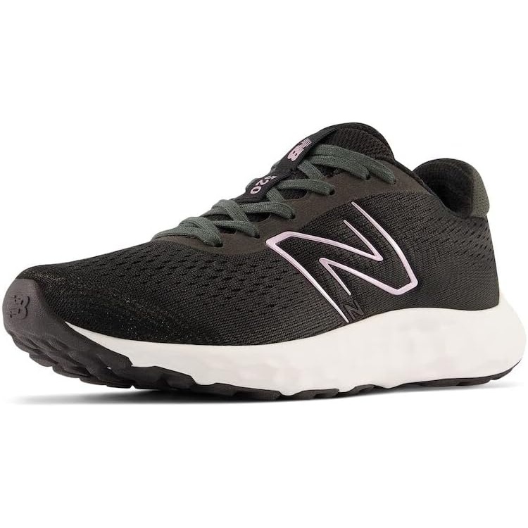 image:imageNew Balance Womens 520 V8 ShoesBlackWhite