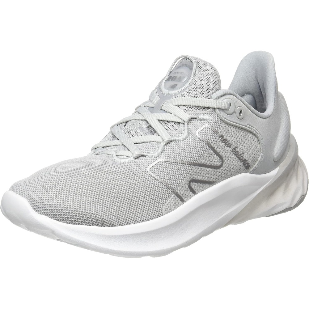 image:imageNew Balance Womens Fresh Foam Roav V2 SneakerLight AluminumWhite