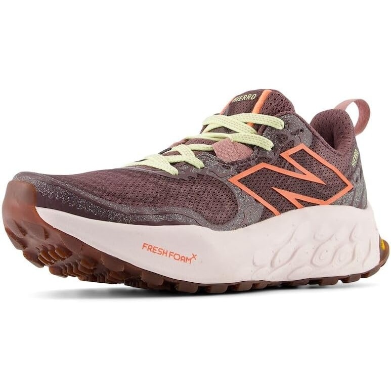 image:imageNew Balance Womens Fresh Foam X Hierro V8LicoriceGulf RedPink Granite