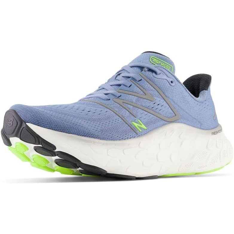image:imageNew Balance mens Fresh Foam X More V4Mercury BlueDark Silver Metallic