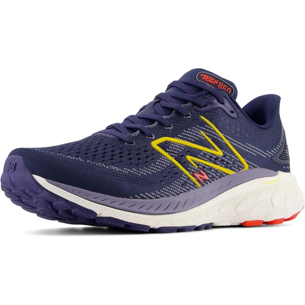 image:imageNew Balance womens Fresh Foam X Hierro V7 GoretexNb NavyGinger LemonNeo Flame