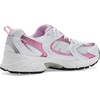 New Balance Boys’ Sneakers(White/Pink Sugar)