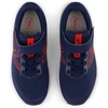 New Balance Kid’s 520 Hook & Loop Running Shoe (Little Kid)(Nb Navy/True Red)